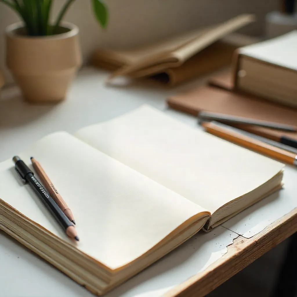 Urban sketches and cityscape drawings in travel journal