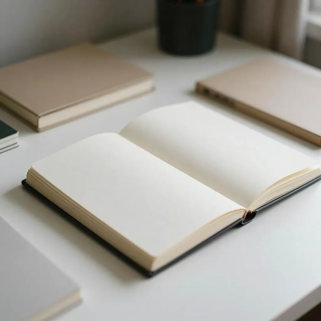 Sketchbook filled with daily drawings and observations